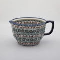 Hand-Decorated Artistry: Authentically hand-painted using traditional Bolesławiec patterns.