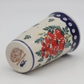 Individually hand-decorated in Bolesławiec, Poland, making each cup a unique piece of functional art.
