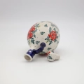 Handcrafted Polish Pottery: 100% hand-painted and stamped by master artisans in Poland.