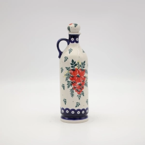 Ceramic bottle with cork large 0,8l (A67 D144)  