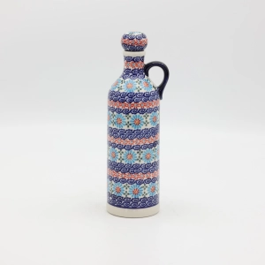 Ceramic bottle with cork small 0,6l (A64 D3)   