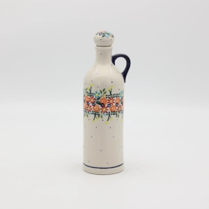 Ceramic bottle with cork small 0,6l (A64 D55)   