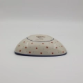 Handcrafted Bolesławiec ceramic bowl.