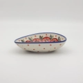Handcrafted Bolesławiec ceramic bowl.