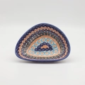 Handcrafted Bolesławiec ceramic bowl.