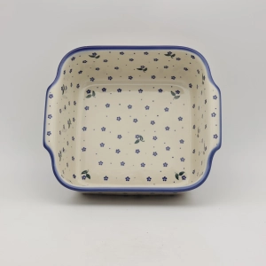 Large square dish ANDY (A186 D122)    