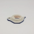 Polish pottery tea bag coaster.