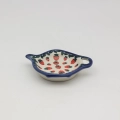 Polish pottery tea bag coaster.