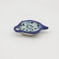 Polish pottery tea bag coaster.