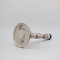 Traditional stoneware paper towel holder made of durable Polish pottery.