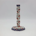 Traditional stoneware paper towel holder made of durable Polish pottery.