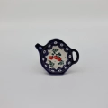Artisanal ceramic tea bag coaster designed for tea lovers and daily tea time rituals.