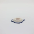 Artisanal ceramic tea bag coaster designed for tea lovers and daily tea time rituals.