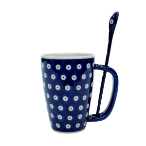 Cappuccino mug with a spoon (A20 D22)