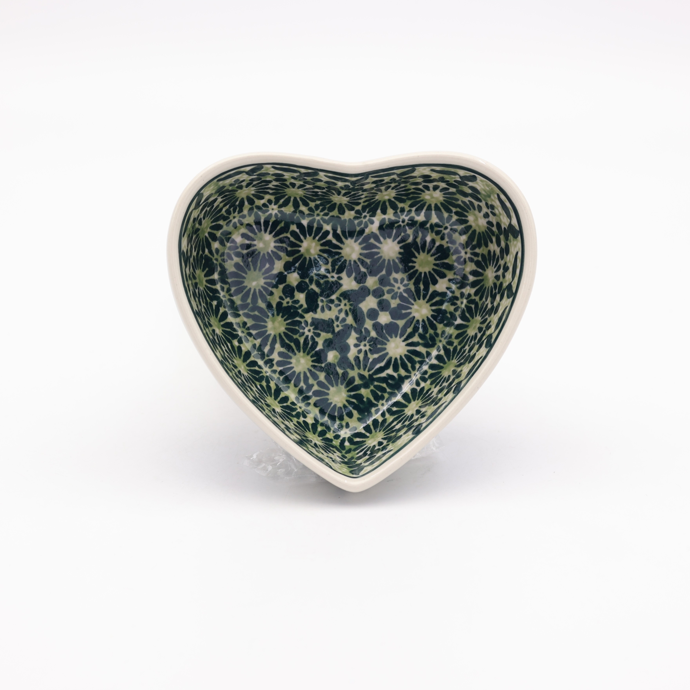 HEART SHAPE BOWL SMALL Bolesławiec