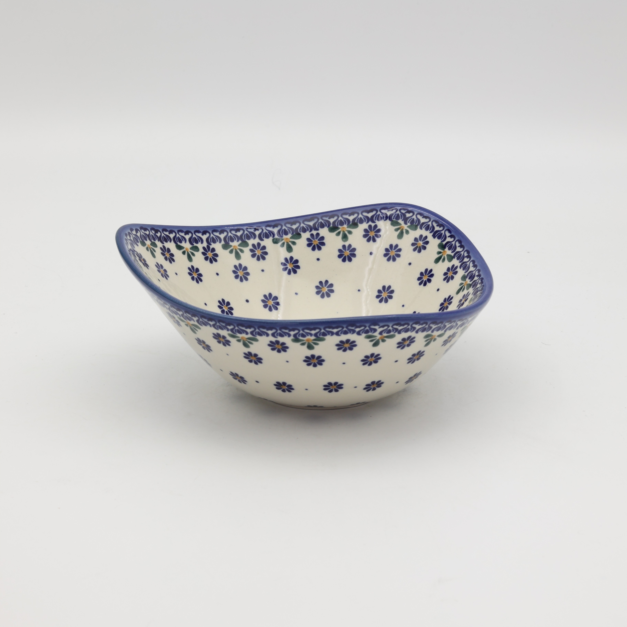 Polish pottery ceramic bowl.